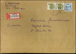 Registered Cover To München - Briefe U. Dokumente