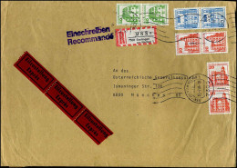 Registered Express Cover To München - Cartas & Documentos