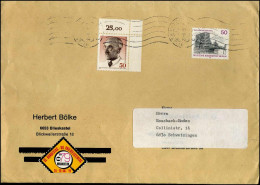 Cover To Schwetzingen - 'Herbert Bölke' - Brieven En Documenten