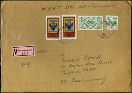 Registered Cover  To Braunschweig - Lettres & Documents