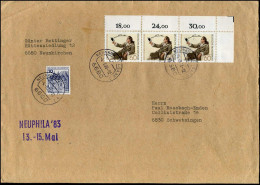 Cover To Schwetzingen - 'Neuphila '83' - Lettres & Documents