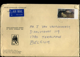 Cover To Teralfene, Belgium - 'South Australian Naturalist' - Cartas & Documentos