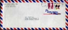Cover To Antwerp, Belgium - 'R.L. Dixon & Bro Inc., Dallas, Texas' - Storia Postale