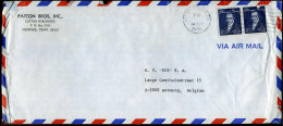 Cover To Antwerp, Belgium - 'Patton Bros. Inc, Memphis, Tennessee' - Storia Postale