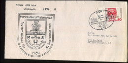Cover To Krefeld - 'Marineunteroffizierschule' - Lettres & Documents