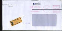 Registered Cover - 'Hewlett-Packard Ges.m.b.H.' - Storia Postale