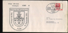 Cover To Krefeld - 'Marineunteroffizierschule' - Lettres & Documents