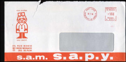 Cover - 'S.A.M. S.A.P.Y., Monaco' - Storia Postale