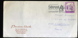 Cover To Lingolsheim, France - 'Pension Both, Montafon' - Lettres & Documents
