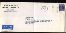 Cover To Haan, Germany - 'Yarding Company Ltd' - Storia Postale