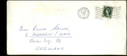 Cover To Frankfurt, Germany - Storia Postale