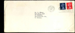 Cover To Wurzburg, Germany - Lettres & Documents