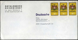 Cover To Frankfurt - 'Rothlübbers Reisedienst, Darmstadt' - Cartas & Documentos