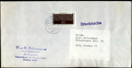 Cover To Bremen - 'W. U. H. Fellermann, Osnabrück' - Briefe U. Dokumente