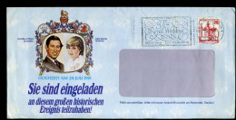Cover - ' Hochzeit Am 29. Juli 1981, Sie Sind Eingeladen An Diesem Grossen Historischen Eriegnis Teilzuhaben!' - Cartas & Documentos