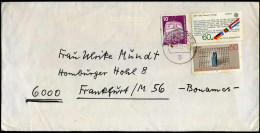 Cover To Frankfurt - Briefe U. Dokumente