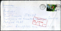 Cover To Frankfurt, Germany - Lettres & Documents