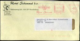 Cover To Amersfoort - 'Hotel Schimmel B.v., Woudenberg' - Cartas & Documentos