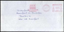 Cover To Amersfoort - 'AVIA, Voor Zorgeloos Wegwezen' - Lettres & Documents