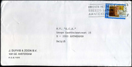 Cover To Antwerp, Belgium - 'J. Duyvis & Zoon B.V., Amsterdam' - Briefe U. Dokumente