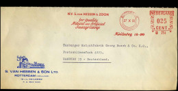 Cover To Hamburg, Germany - 'S. Van Hessen & Son LTD, Rotterdam' - Lettres & Documents