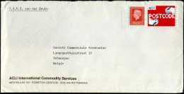 Cover To Antwerp, Belgium - 'ACLI International Commodity Services, Rotterdam' - Covers & Documents