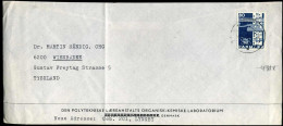 Cover From Lyngby, Denmark To Wiesbaden, Germany - Storia Postale
