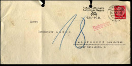 Cover To Rüdersdorf - Nachgebühr - Lettres & Documents