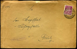 Cover To Görlitz - "Portopflichtige Dienstsache" - Cartas & Documentos