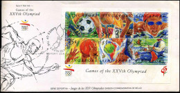 FDC - Games Of The XXVth Olympiad Barcelona '92 - Singapore (1959-...)