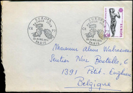 Cover To Petit-Enghien, Belgium - Lettres & Documents