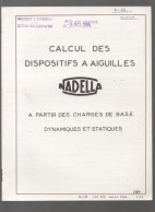 Catalogue (mécanique)  NADELLA ) Calcul Des Dispositifs à Aiguilles  1964  ( CAT4226) - Werbung