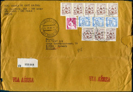 Cover To Antwerp, Belgium - "CIA. Iguaçu De Café Soluvel, Sao Paulo" - Lettres & Documents