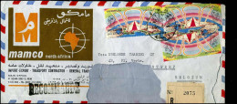 Registered Cover To Antwerp, Belgium - "Mamco North Africa, Import-export" - Libia