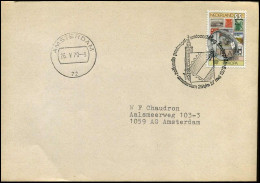 Cover To Amsterdam - Nationale Postzegeltentoonstelling Amsterphila - Brieven En Documenten