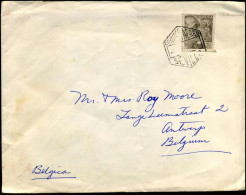 Cover To Antwerp - Storia Postale