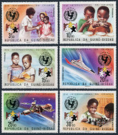 Guinea Bissau 396-396E, 396F, MNH. Michel 522-527, Bl.140A. UNICEF, IYC-1979. - Guinea-Bissau