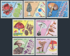 Guinea Bissau 765-771,MNH.Michel 989-995. Mushrooms 1988. - Guinea-Bissau