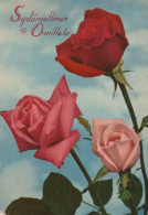 FLOWERS Vintage Postcard CPSM #PAR938.GB - Flowers
