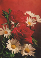FLOWERS Vintage Postcard CPSM #PAS119.GB - Flowers