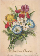 FLOWERS Vintage Postcard CPSM #PAR157.GB - Flowers