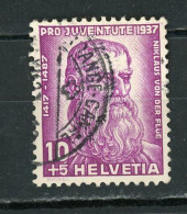 SUISSE - PRO JUVENTUTE 1937 - N° Yt 304 Obli. - Used Stamps