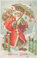 SANTA CLAUS CHRISTMAS Holidays Vintage Postcard CPSMPF #PAJ485.GB - Santa Claus