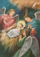 ANGEL CHRISTMAS Holidays Vintage Postcard CPSM #PAH841.GB - Anges