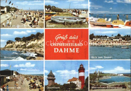72536123 Dahme Ostseebad Strand Kurpromenade Leuchtturm  Dahme - Otros & Sin Clasificación
