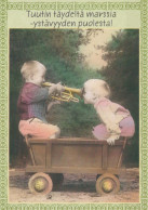 ENFANTS ENFANTS Scène S Paysages Vintage Carte Postale CPSM #PBU193.FR - Scènes & Paysages