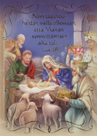 Vierge Marie Madone Bébé JÉSUS Religion Vintage Carte Postale CPSM #PBQ024.FR - Virgen Maria Y Las Madonnas