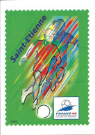 Carte Coupe Du Monde 1998 - SAINT-ETIENNE - Fútbol