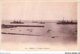 AFFP9-29-0764 - BREST - La Rade Et L'escadre  - Brest