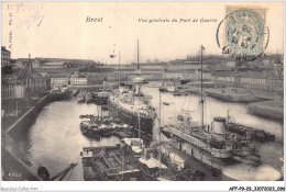 AFFP9-29-0754 - BREST - Vue Générale Du Port De Guerre  - Brest